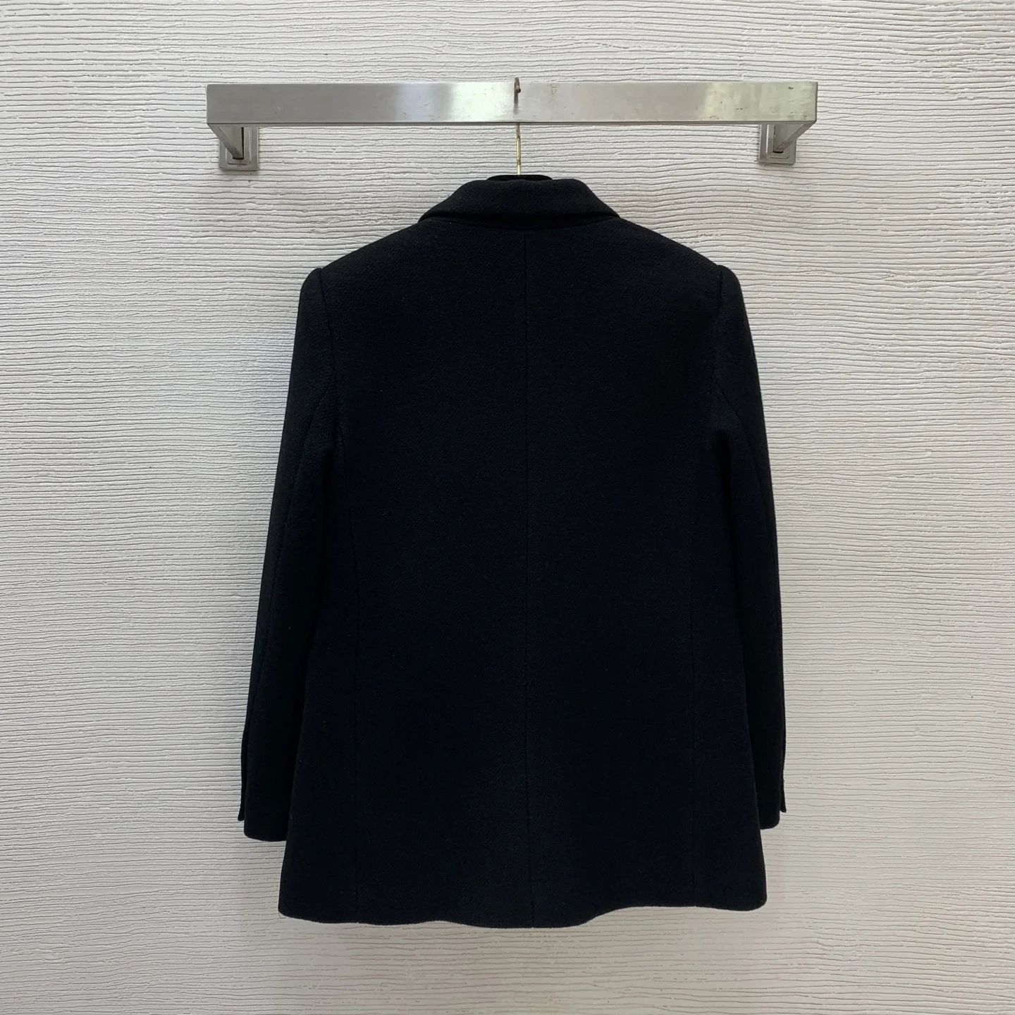 25SS Autumn and Winter Women's Double-breasted Lapel Suit Thick Jacket SU287