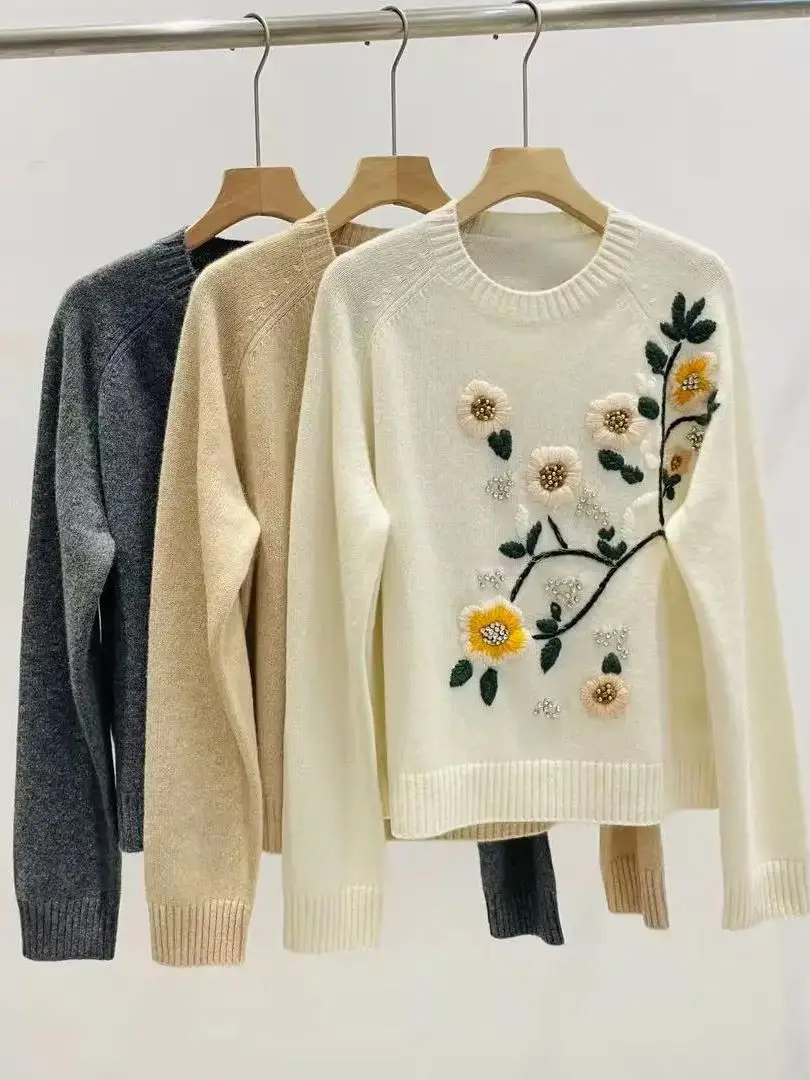 

Winter casual elegant luxurious cashmere sweater