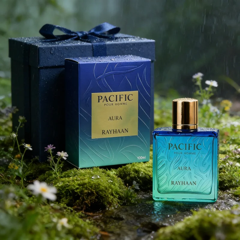 

A Budget-Friendly Coastal Gem Rayhaan Pacific Aura: Citrus-Aquatic Relaxation in a Blue Bottle