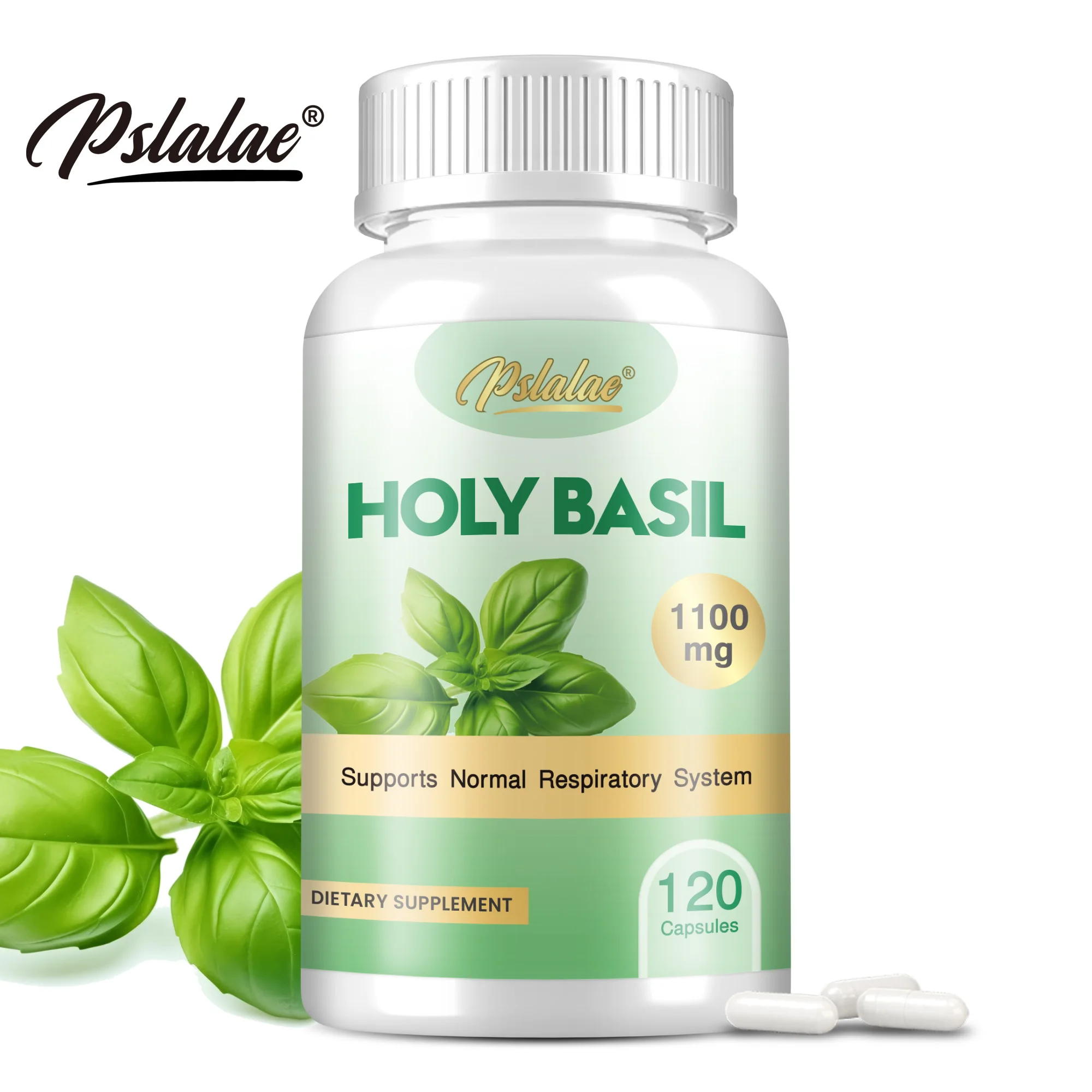 Holy Basil - Antioxidant, Stress Relief, Digestive Health Support, Cognitive Function Improvement - 120 Capsules