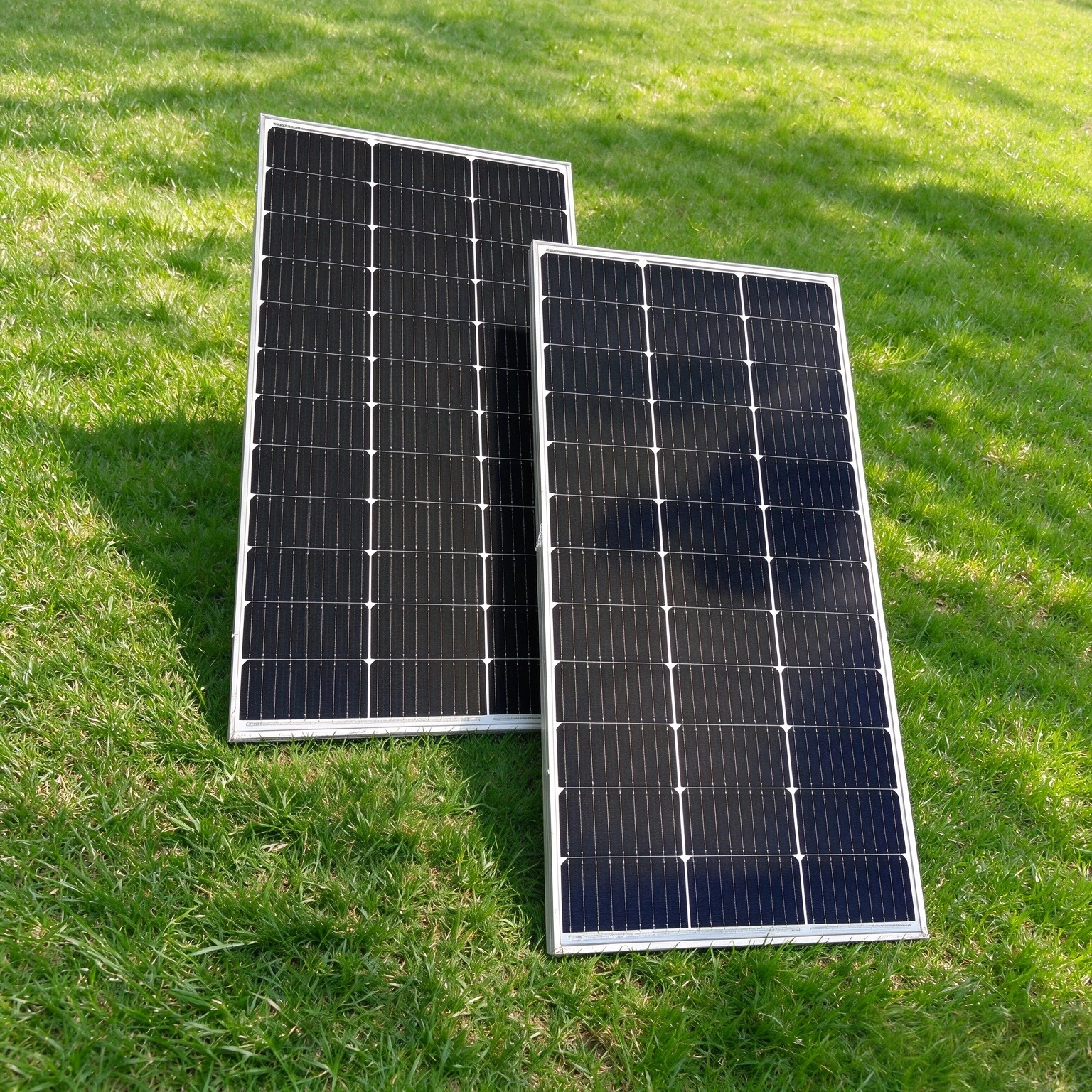 120W Starrer Glas-Solarpanel, 240 (2 Stück 120W) Hocheffizientes 18V Wasserdichtes Tragbares Solarmodul für Hausdach, Camping, Wohnmobil, Netzunabhängiges System