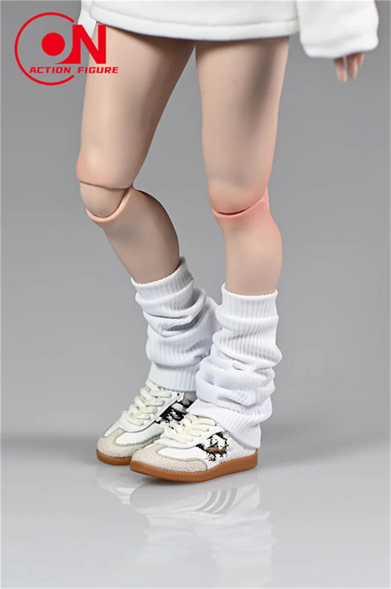 Scaldamuscoli lavorati a maglia femminili in scala 1/6 Calzini larghi Copri vestiti Accessori Modello adatto 12 '' Soldato Action Figure Body Dolls