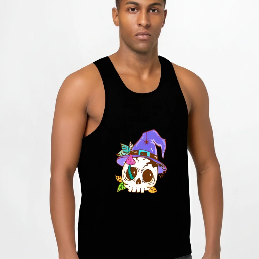 

Graphic Summer Comfort Men's Sleeveless Shirt Durable Lightweight Tank Tops Gym Man Vest Clothing Tank Top Workout Fitness