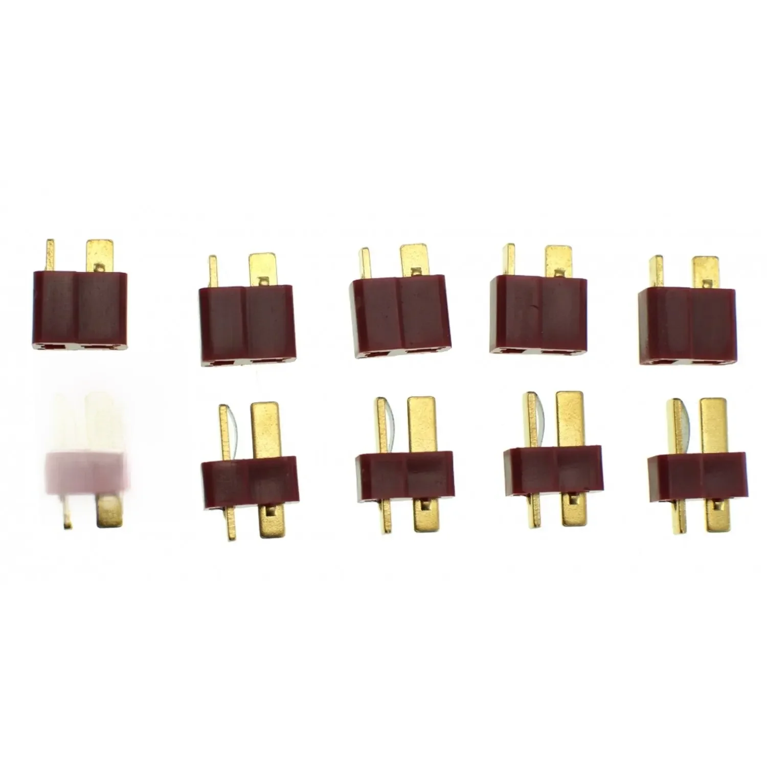 PACK 10 ANSCHLÜSSE T-DEAN (5 WEIBLICHE + 5 MÄNNLICHEN)
