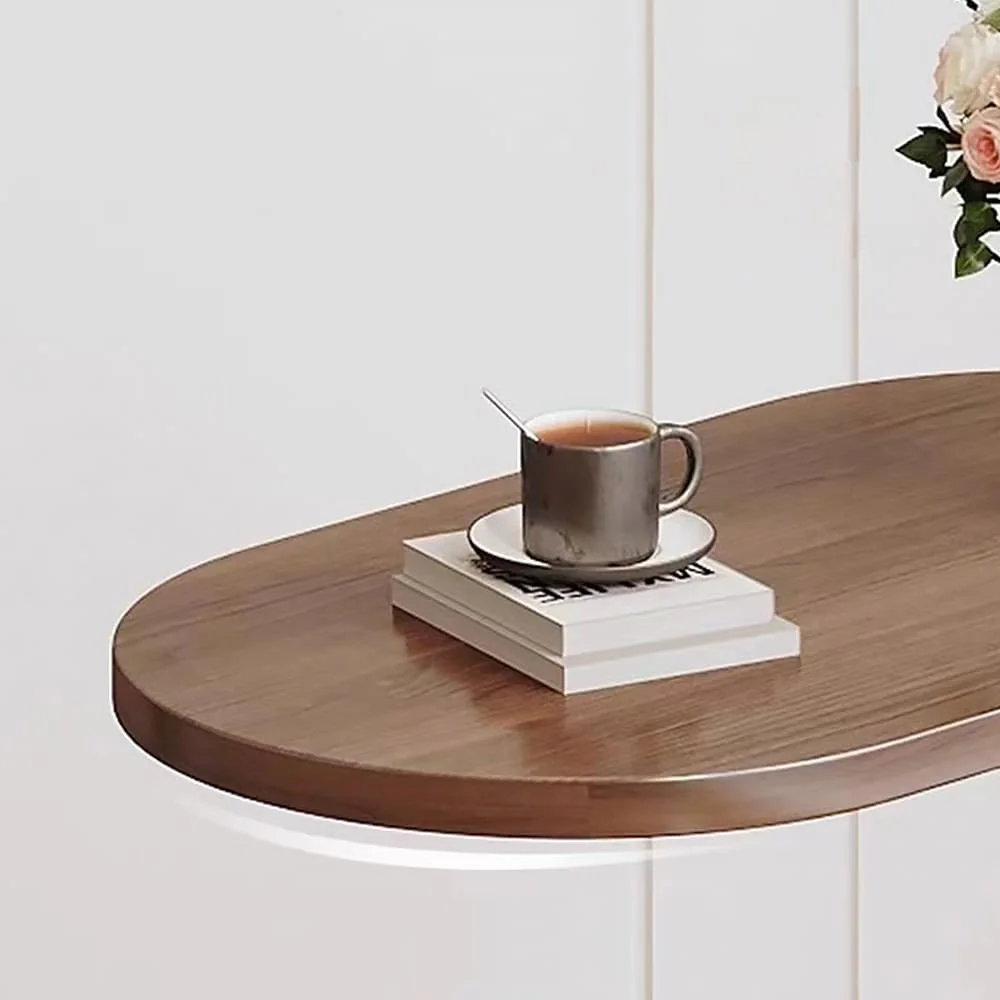 طاولة جانبية بيضاوية لغرفة المعيشة، حامل سرير شوبا، طاولة شاي، سرير متحرك داخلي، مساعد للتفاوض