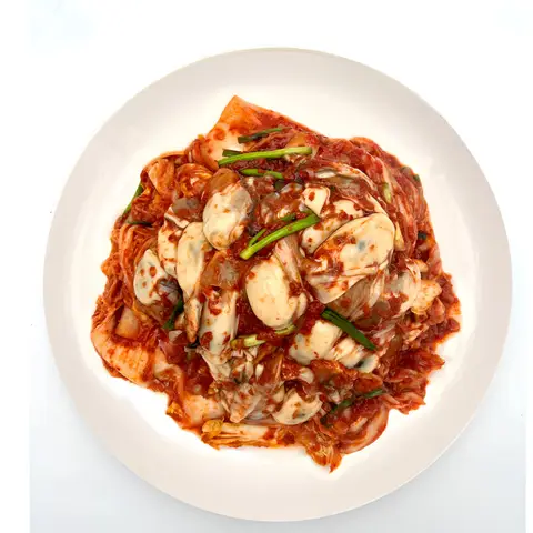 [푸디앤] HACCP 인증 해남 생굴 겉절이 700g-1kg / 매일 제조로 신선한 통영굴과 김치의 조화로운 만남!