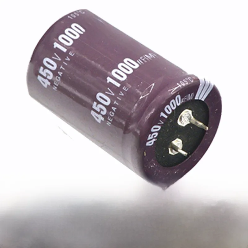 450V1000uf 35x60mm 100uf450V Aluminiowy kondensator elektrolityczny 1000MFD 450vdc 1000mf450v 450v1000mf 450wv1000uf(M) 450v 1000uf — zdjęcie 2