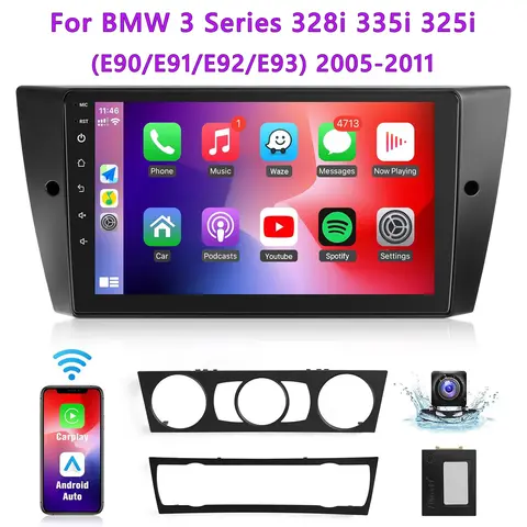 10 best sales bmw e90 screen upgrade - №3