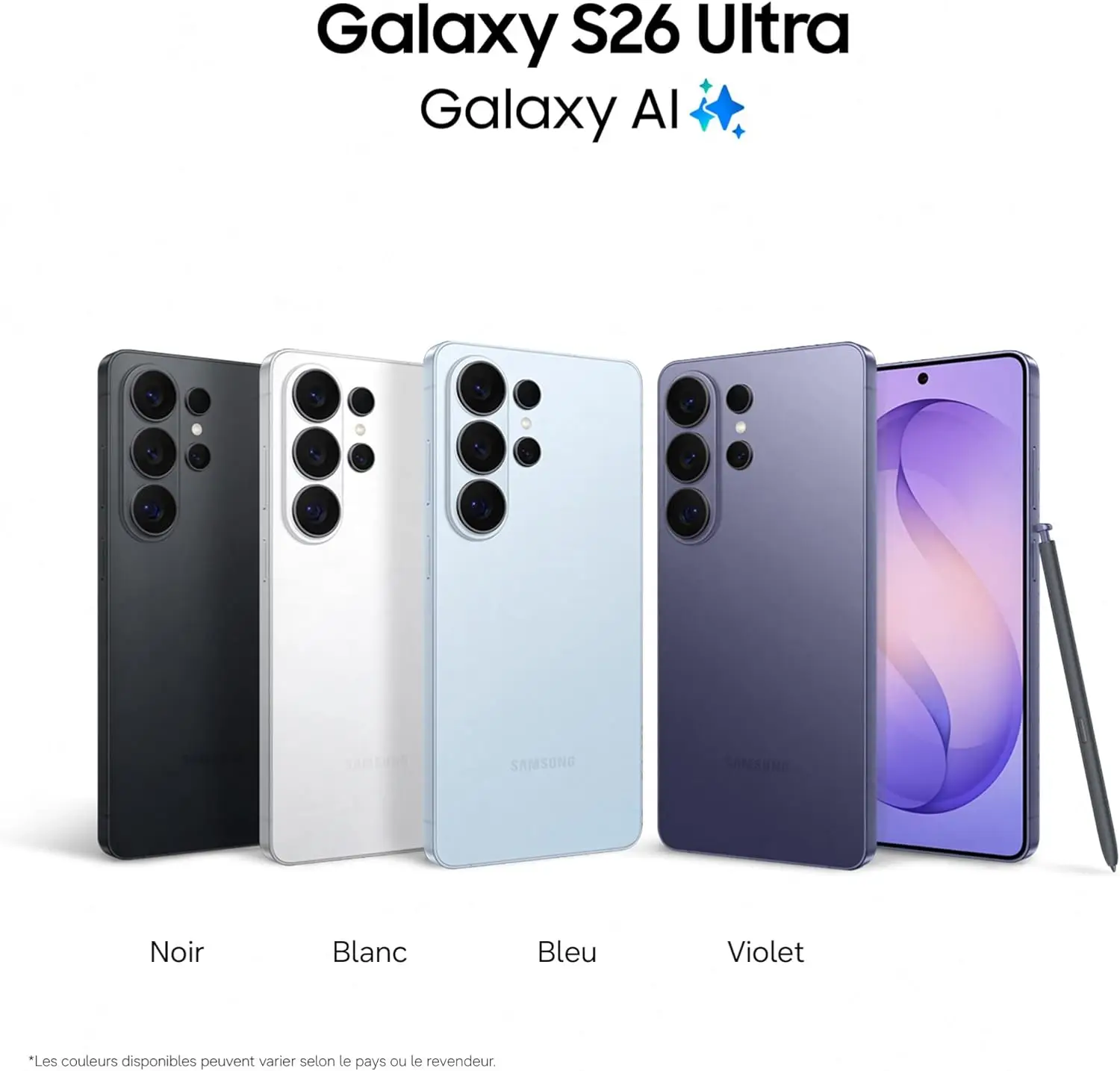 Samsung Galaxy S26 Ultra European Version 512Gb Android 5g Smartphone 200Mp Camera 6.9" Amoled Ltpo Display 12Gb Ram 5000Mah Battery Snapdragon 8 Elite Gen 5 Processor 25W Fast Charging Dual Sim Support