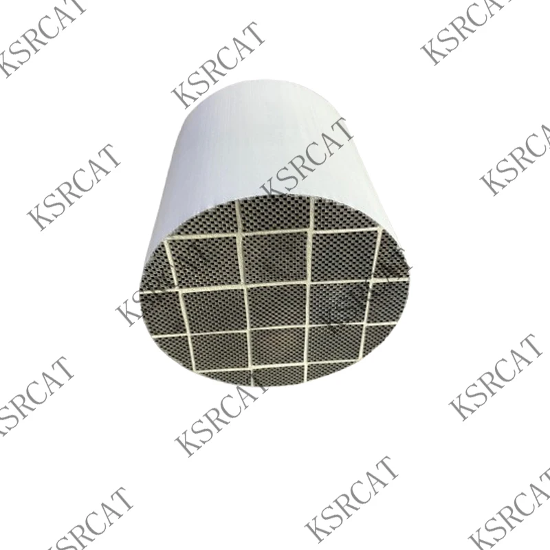 High Performance 144*120mm Silicon Carbide DPF Honeycomb Core  Durable Exhaust Emission Control Diesel Particulate Filter