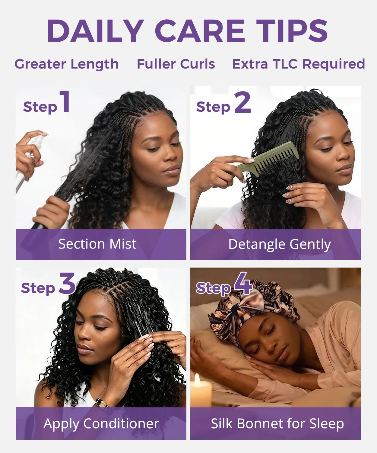 Deep Wave Crochet Braids Miracle Knots Crochet Human Hair Burmese Curly Boho Braids Pre Separated Invisible Knot Reusable 100% Human Hair 18 20 Inch Crochet Virgin Human Hair For Black Woman & African American Crochet Hair 60g-300g Natural Black Color