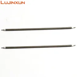 LUJINXUN 2 PCS 400W Electric Oven Heating Tube 304 SUS High Temperature Green Straight Style Heater Pipe for Electric Box