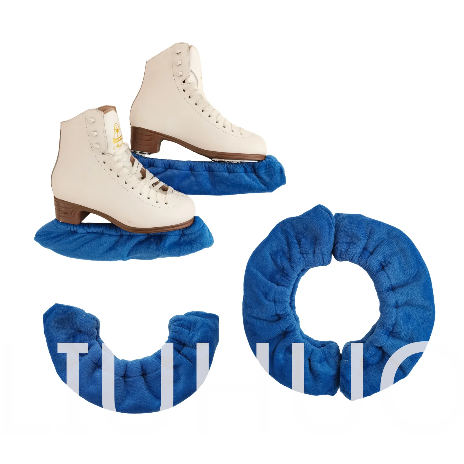 

Figure Skating Blades Cover Thick Fleece Cover Guard Prote Ice Skating Rollar Skate Shoes Short Hair Knife Cover