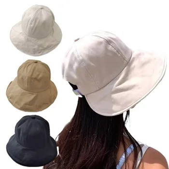 여성용 어부 모자, 넓은 챙, 사파리 캡 바이저, 자외선 차단, 하이킹, 자외선 차단, 여름 야외 사이클링, 드라이브 그늘 
