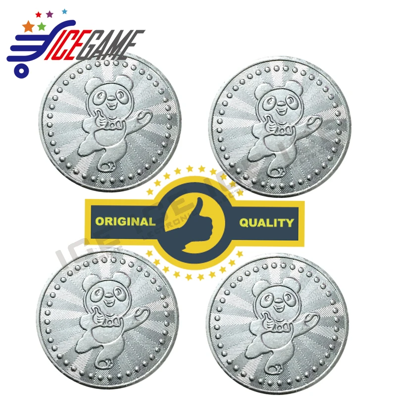 24 24.2 25x1.8mmx200pcs With High Quality  Custom steel Token Game Console Tokens Coin  For  Coin Bulldozer Coin