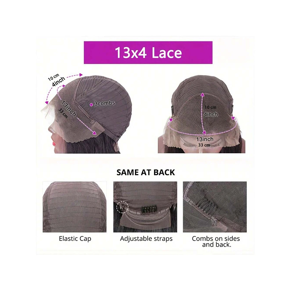 34 بوصة 4/27 تسليط الضوء على العظام مستقيم 250% الكثافة 13x4 HD الدانتيل الباروكات الأمامية شعر الإنسان العسل شعر مستعار بشري أشقر للنساء