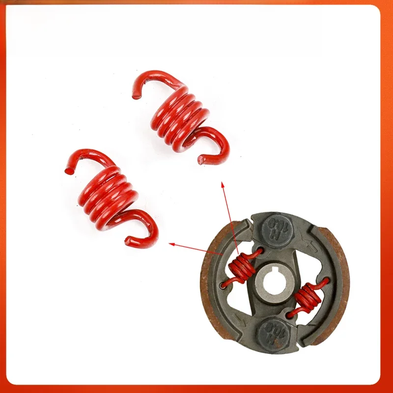 AliExpress TMQWAG 4pcs Racing Heavy Duty 2 Stroke 43cc 47cc 49cc Minimoto Clutch Pads Spring Clutch for Pocket Dirt Bike ATV Quad Red 4 Pieces
