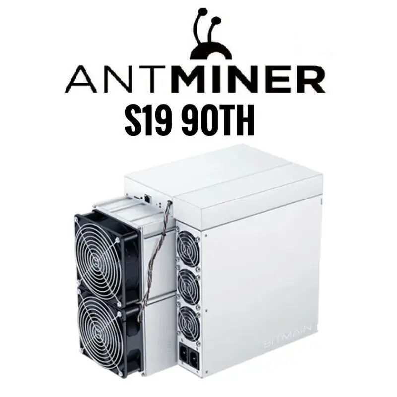 

BB BUY 2 GET 1 FREE Bitmain Antminer S19 90TH-Nine, garantie avec с гарантией производителя