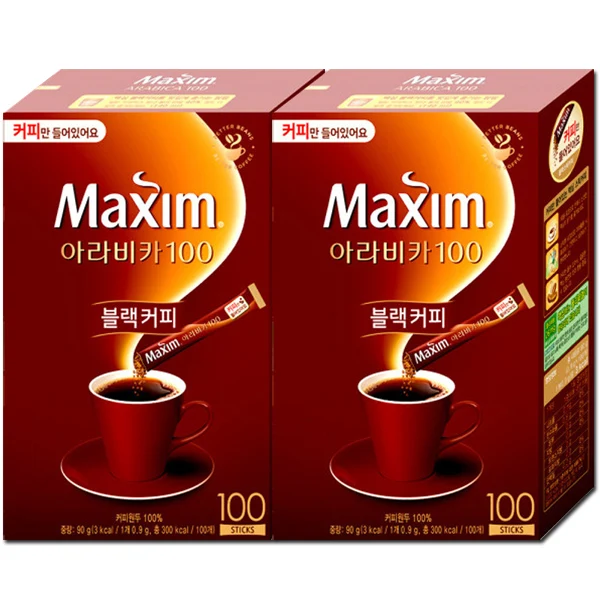 Maxim Ara Vika Solu Black Coffee 100T x 2 Piers Total 200T