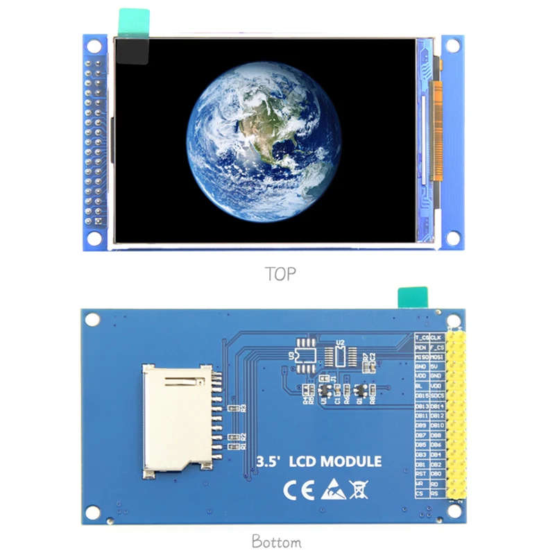 TFT LCD شاشة تعمل باللمس وحدة ، عرض ل STM32 ، C51 ، 480X320 بكسل ، ILI9486 سائق ، 16Bit ، واجهة موازية ، 3.5 في ، جديد