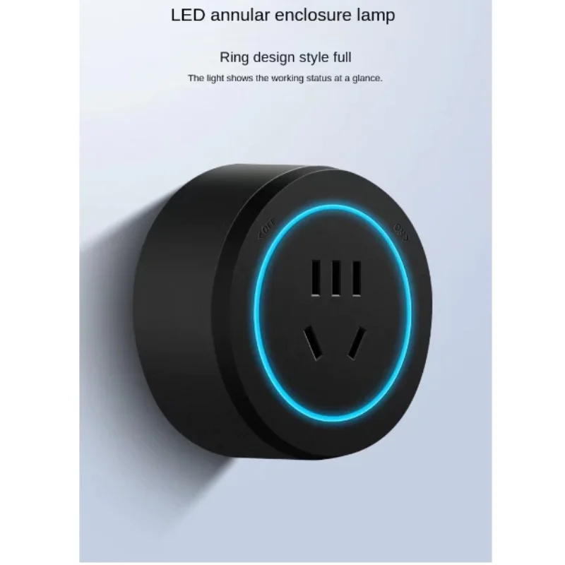 Electric Power Track Wall Mounted Wireless Slide Rail Socket Flexible Rotating Socket for Kitchen Tabletop Wall Outlet Extender