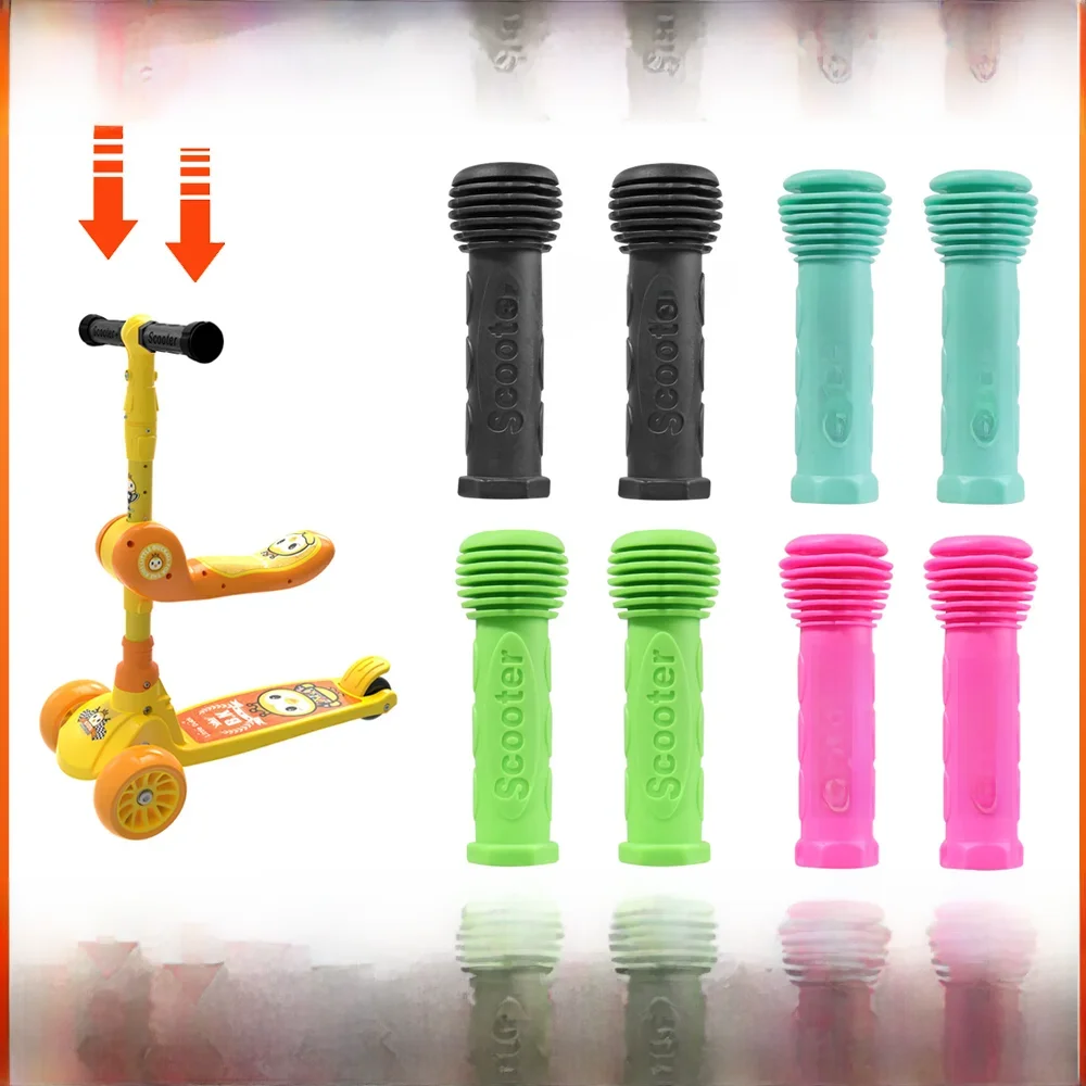 AliExpress Rubber Grip Bike Bicycle Handle Bar Grips Cover for Kids Children Cycling Anti-slip Tricycle Skateboard Scooter Handlebar Parts