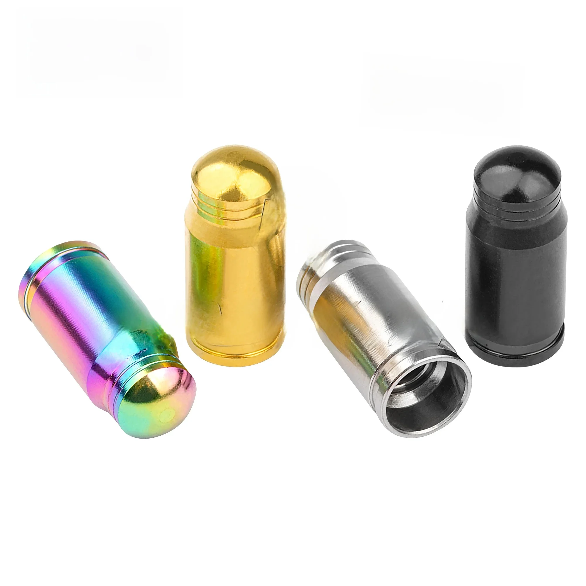 AliExpress NONE Wanyifa Titanium Bike Presta Tire Valve Caps for Road MTB Bicycle Wheel Dust Valve French Tyre Dustproof Cover 4PCS