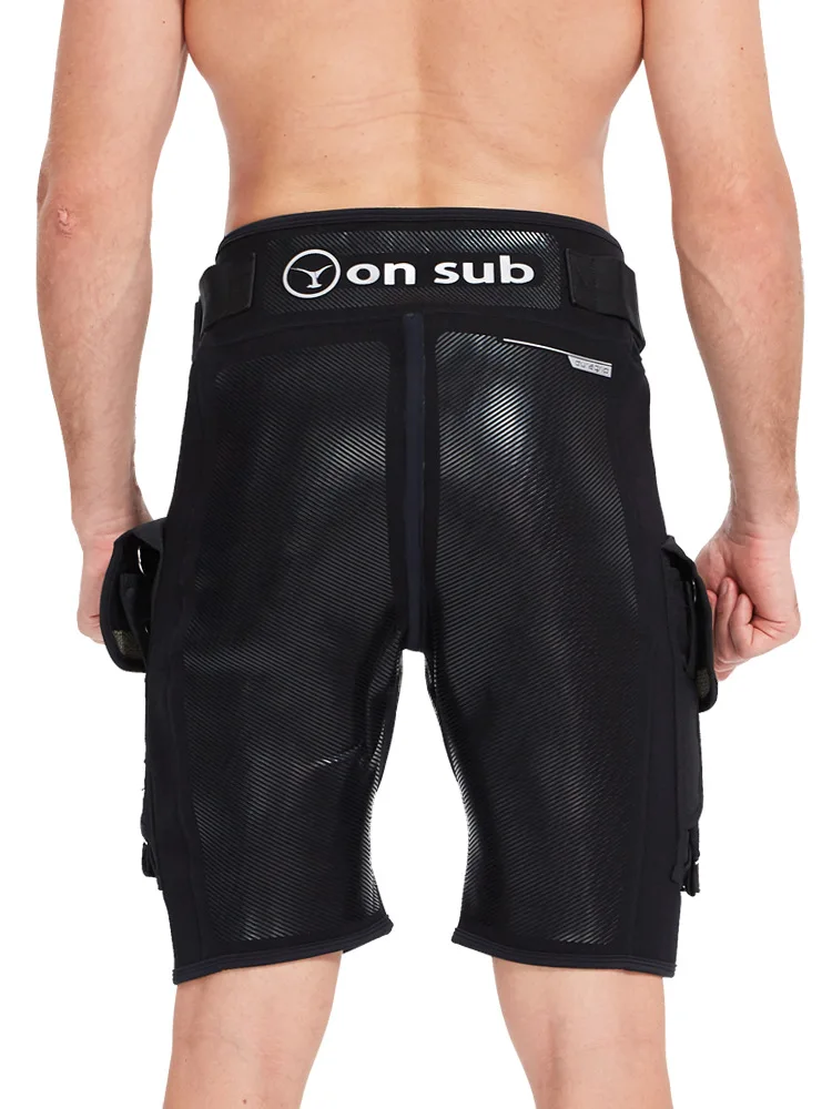 Scuba Diving Snorkeling Spearfishing Neoprene Wetsuit Shorts Pockets Surf Shorts Technical Diving Shorts Diving Equipment Unisex