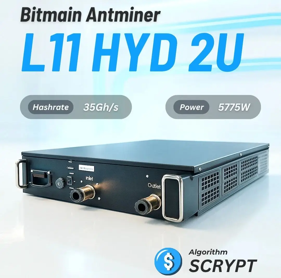 عرض KIC بالجملة Bitmain Antminer L11 Hydro 2U 35Gh/s 5775W Dogecoin Litecoin Miner (اشتري 5 واحصل على 1 مجانًا) #4