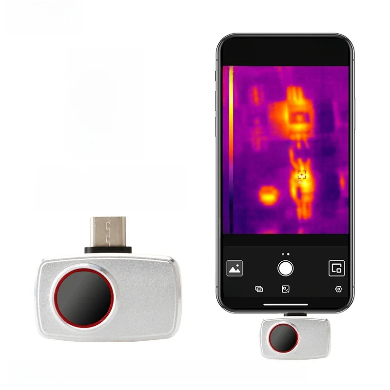UNI-T Thermal Camera For Smartphone UTI256M 256x192 Pixel Android Thermal Imaging Camera Floor Heat Detection