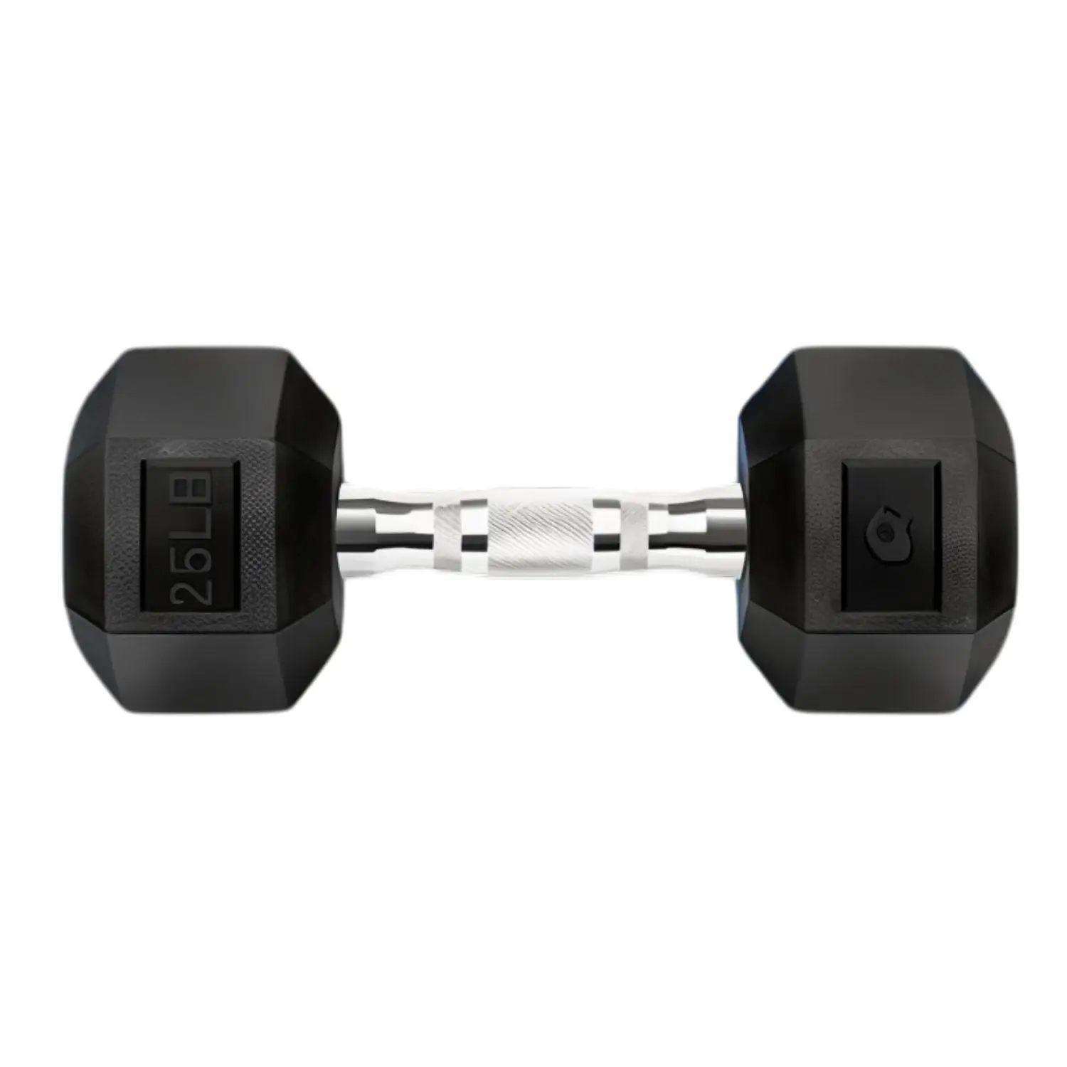 Bluelander Mancuerna 25Lb Hexagonal, Pesa para Ejercicio en Casa, Mancuerna para Ejercicio Hexagonal, Pesa para Ejercicio, Mango de Acero Moleteado y Cubierta de Caucho 25lb