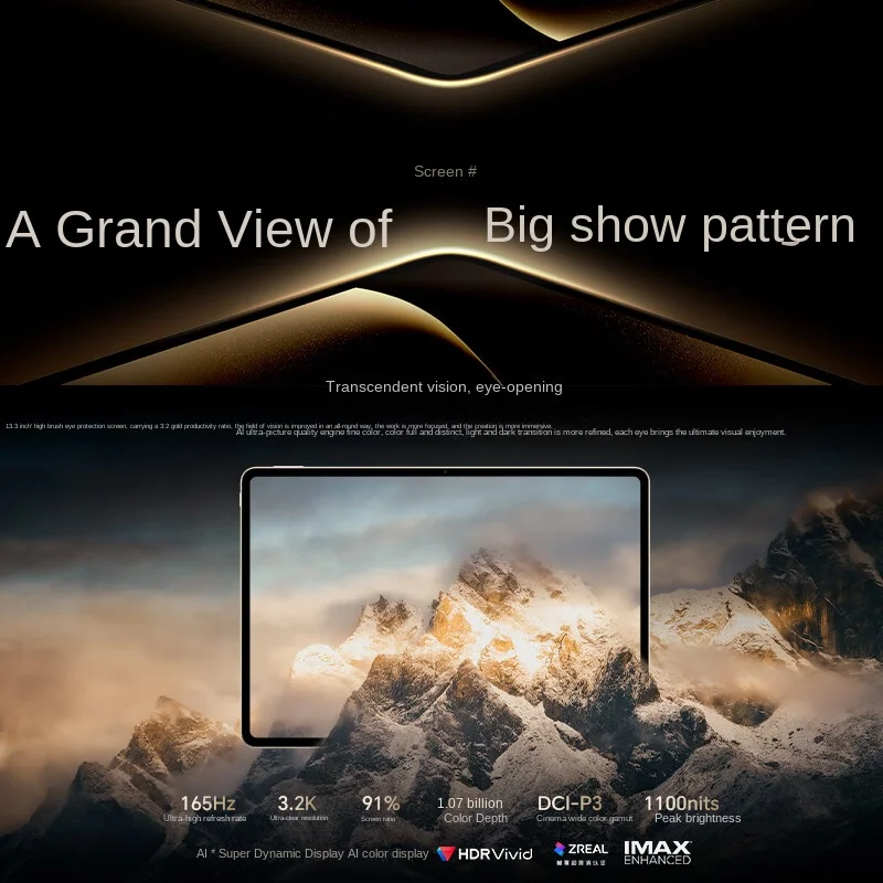 Honor MagicPad 3 Pro WiFi จอ LCD 13.3 นิ้ว 144Hz |   Snapdragon 8 Gen 5 Ultra |   ความจุแบตเตอรี่ 12450mAh ระบบปฏิบัติการ MagicOS 10.0