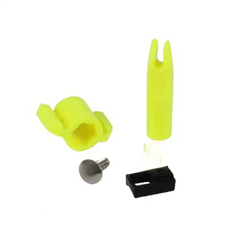 Kit d'accessoires de glissière de sécurité pour flèche de pêche à l'arc, ensemble coulissant de flèche Portable entièrement enveloppé, accessoires de tir à l'arc