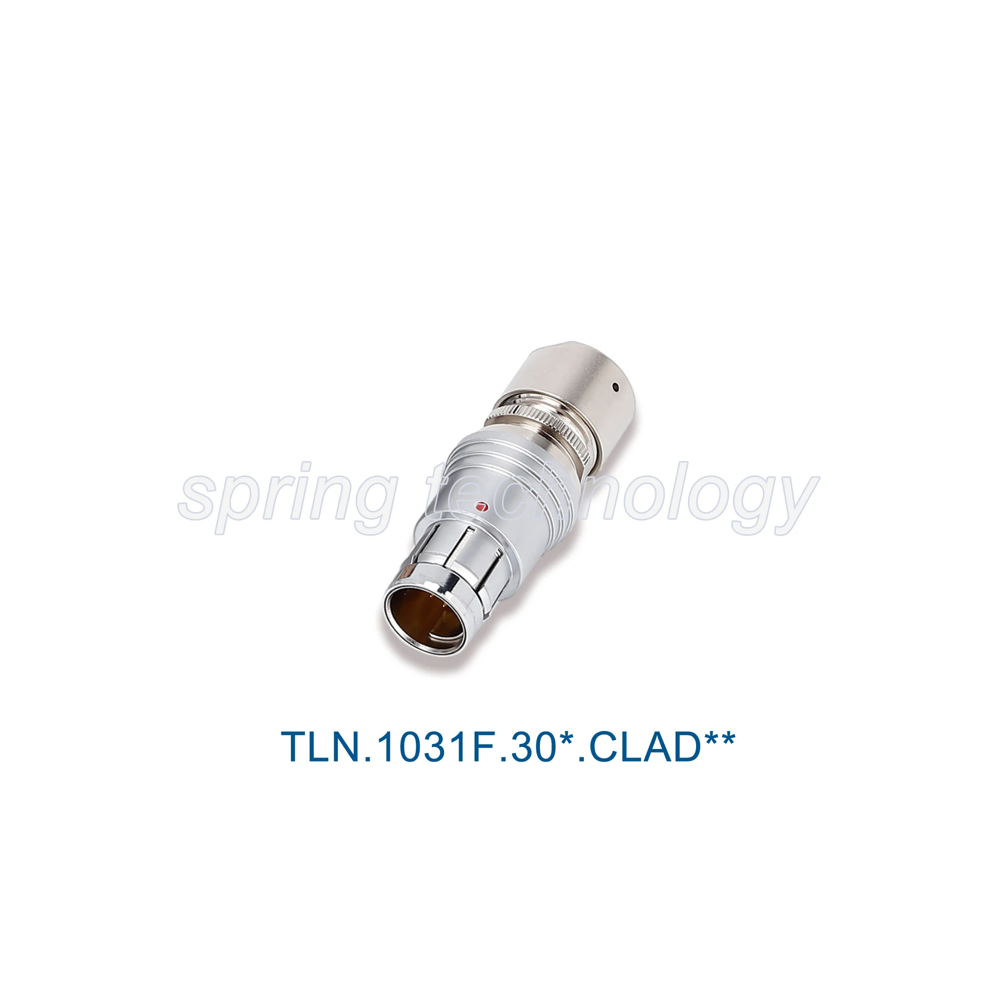 TLN.1031F Push-pull Multi-contact Self-latching Watertight Short Connectors, TLN.1031F.310/312/319.CLAD Male Contact Plugs