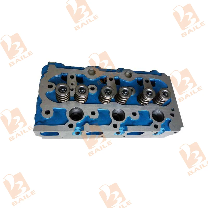 D750 Cylinder Head With Valves For For Kubota D650 Tractor