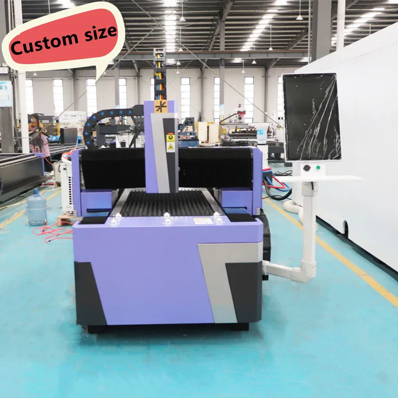 Small Size Customized Fiber Optic Equipment Cnc Lazer Cutter for Stainless Steel Sheet