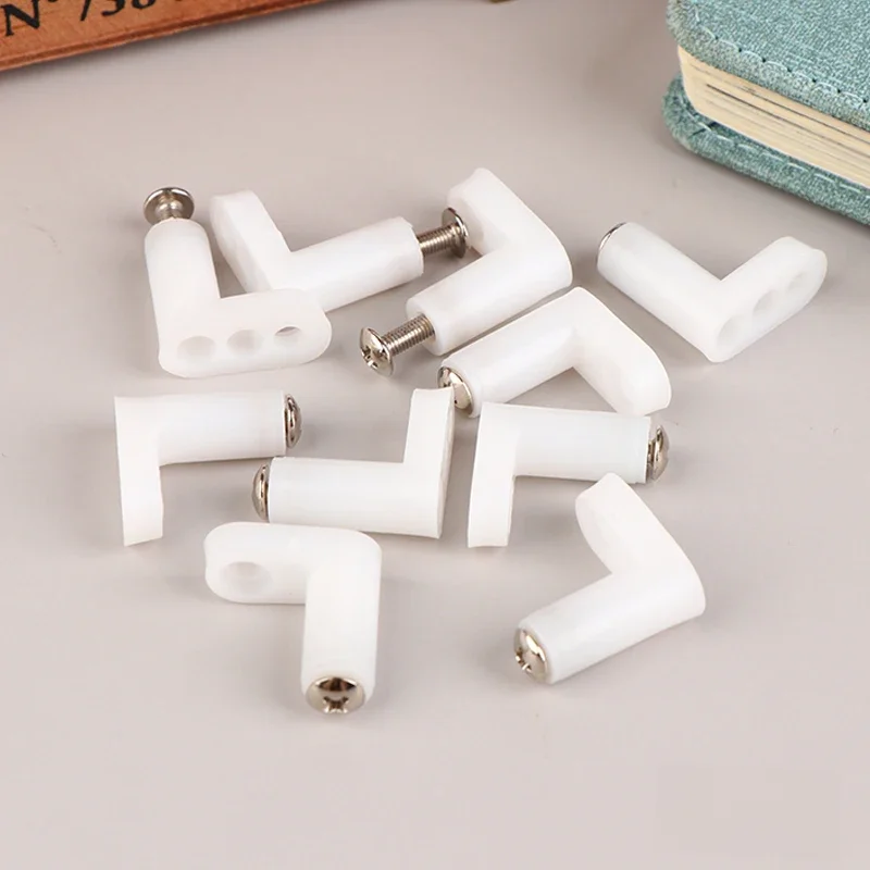 JAMMA MAcloser-Pieds de montage PCB de type L avec vis, jeu de société d'arcade, vente en gros et drop sunshine, 10 ensembles