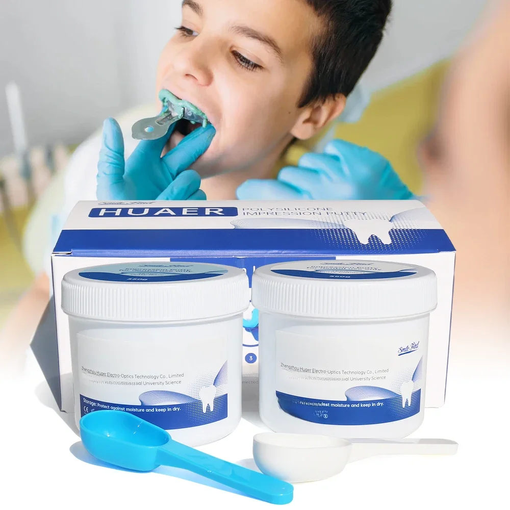 Luxsmile profesjonalny materiał do wyciskania zębów forniry prostownica dentysta laboratorium ortodontyczny zestaw do formowania szpachli — zdjęcie 2