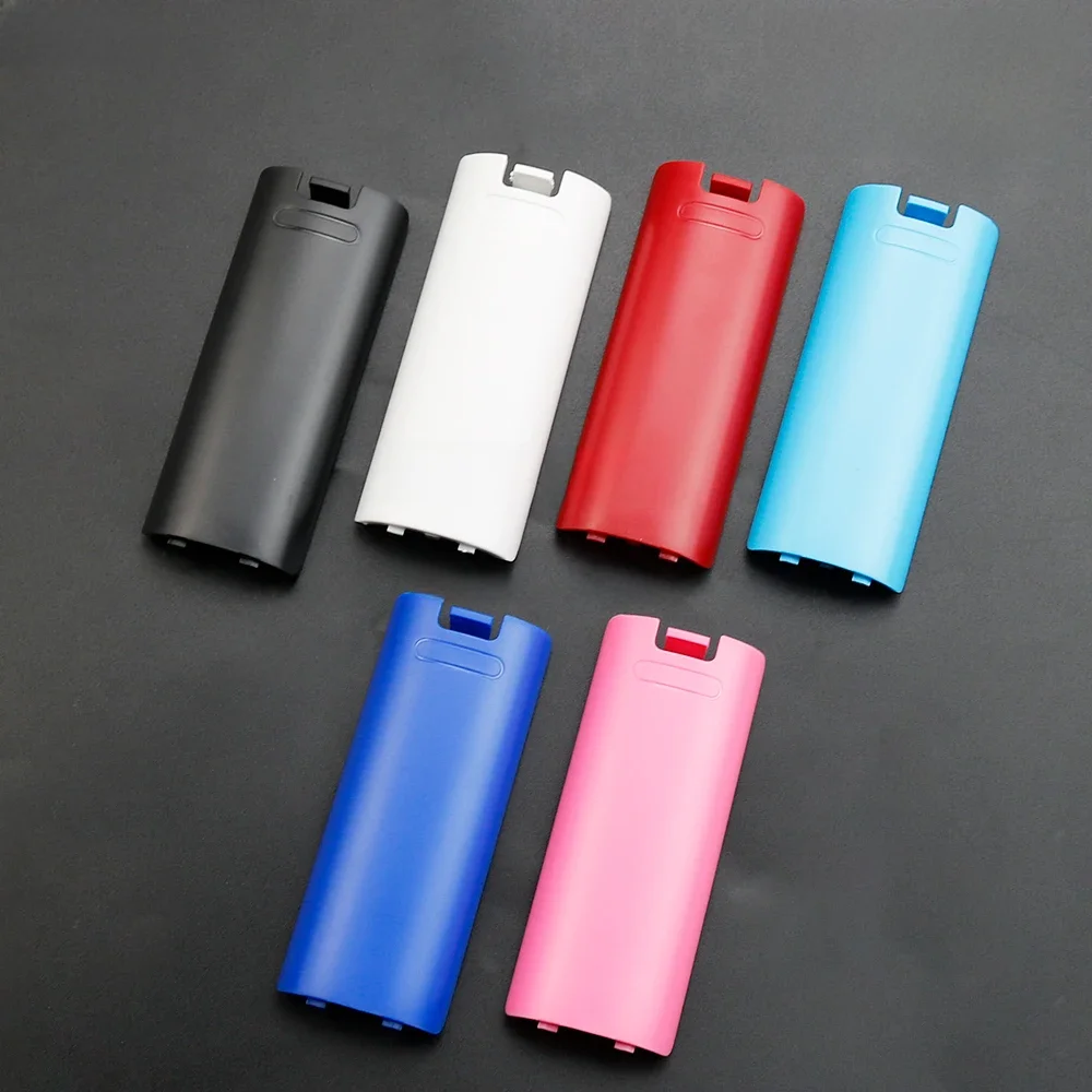 Cltgxdd 1 pièce convient aux contrôleurs de jeu télécommandés Wii, aux contrôleurs de jeu sans fil, au remplacement du couvercle arrière du boîtier de batterie