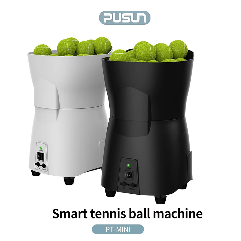 

pusun pt-mini Tennis service machine automatic ball throwing training equipment portable indoor and outdoor practice