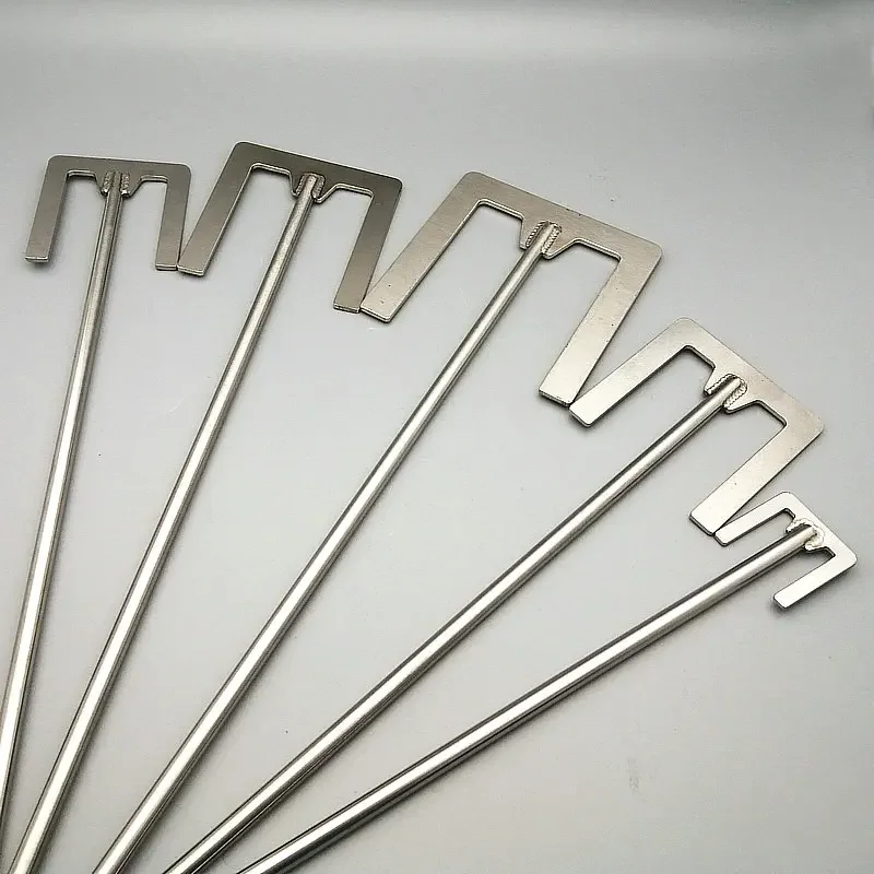 Łopatka ze stali nierdzewnej typu E o szerokości 40 mm lub 120 mm z prętem, używana w laboratorium do mieszania narzędzi — zdjęcie produktu 7