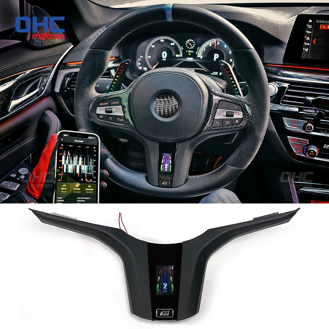 OHC Smart LED Trim For BMW G Series Steering Wheel G20 G30 G32 X3M X5M X3 X5 G28 G21 G22 G05 G06 G80 F82 F83 F87 F40 F44 G15 G16