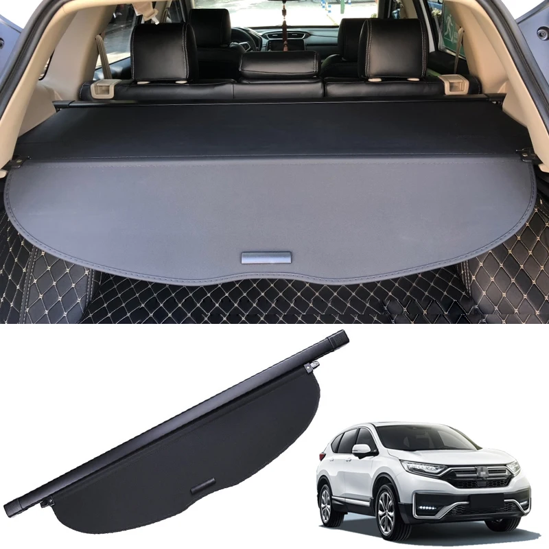 For 2017-2021 Honda CRV Trunk Curtain Cargo Cover Car Trunk Retractable Cover Safety Shield Sunshade Accessories