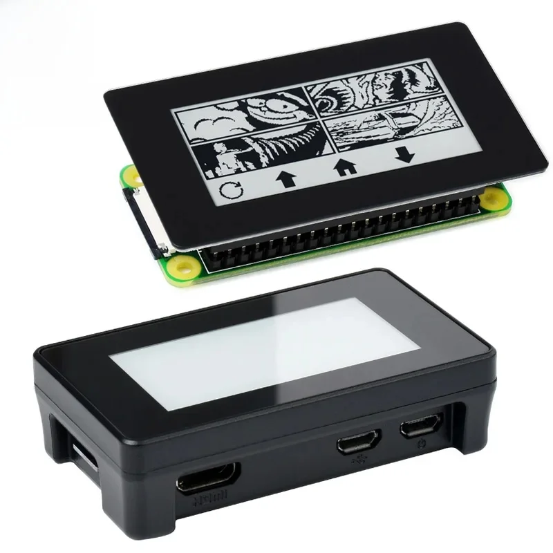 2,13-calowy ekran dotykowy E-Paper E-Ink Moduł wyświetlacza HAT dla Raspberry Pi Zero Series 2,13-calowa opcja obudowy ABS — zdjęcie produktu 7