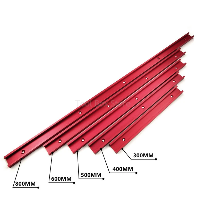 Imagem -02 - Chute Liga de Alumínio T-tracks Modelo 30 t Slot Miter Track Jig Fixture Slot Connector Carpintaria Faça Você Mesmo Ferramentas para Saw Table