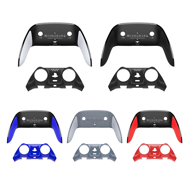 

For PS5 DSE Handle Back Cover Case For PS5 Dualsenses Edge Controller Rear Case Anti-Sweat and Anti-Slip DIY Repair Accessorie
