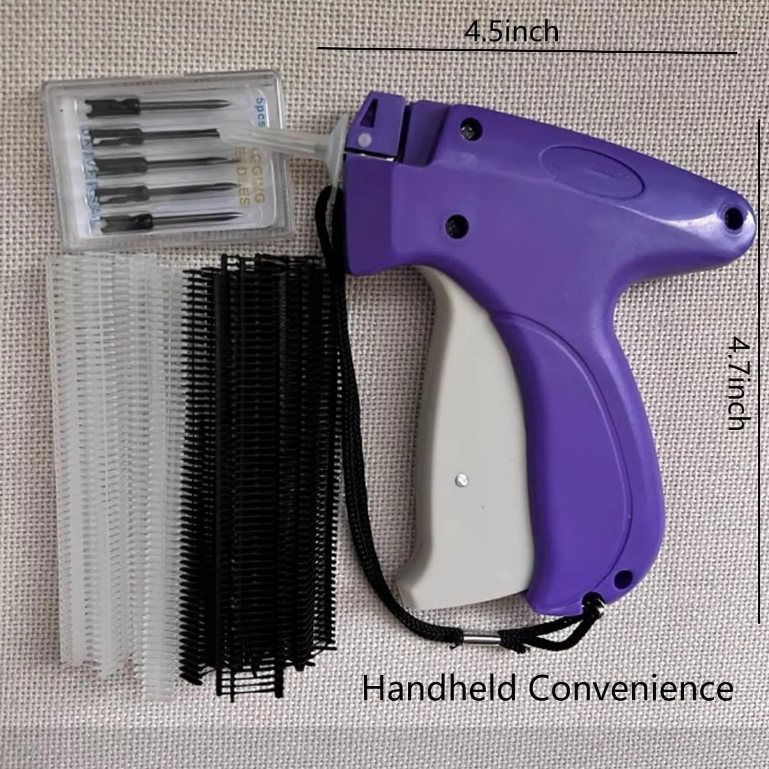 Quick Clothing Fixer,Clothing Fixer Micro Stitch Gun Fine Stitch Tagging Gun For Clothing Mini Stitch Gun Sewing Quilting Hemmin