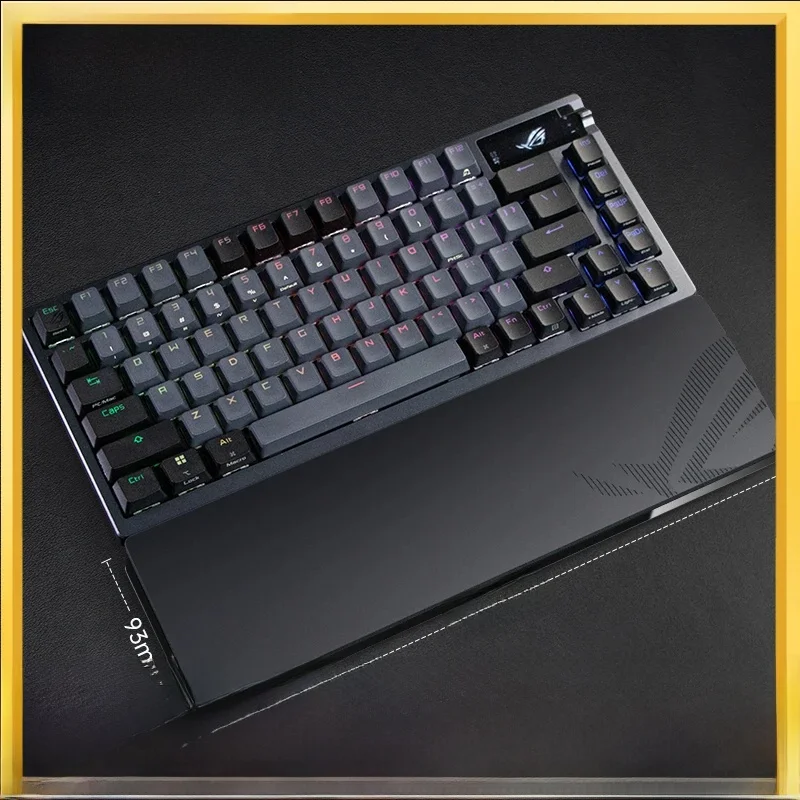 Klawiatura ROG Night Demon Extreme Dostosowana silikonowa podpórka pod dłoń Podpórka pod nadgarstek Ze stopu aluminium Zdejmowana płyta podstawy 75% — zdjęcie produktu 7