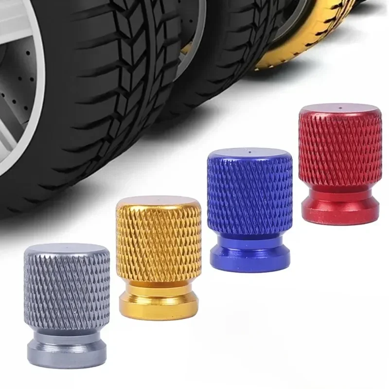 1-8szt Kołpaki zaworów opon Aluminiowe zaślepki kół samochodowych Kołpaki AutoTyre Kołpaki Kołpaki felg — zdjęcie 2