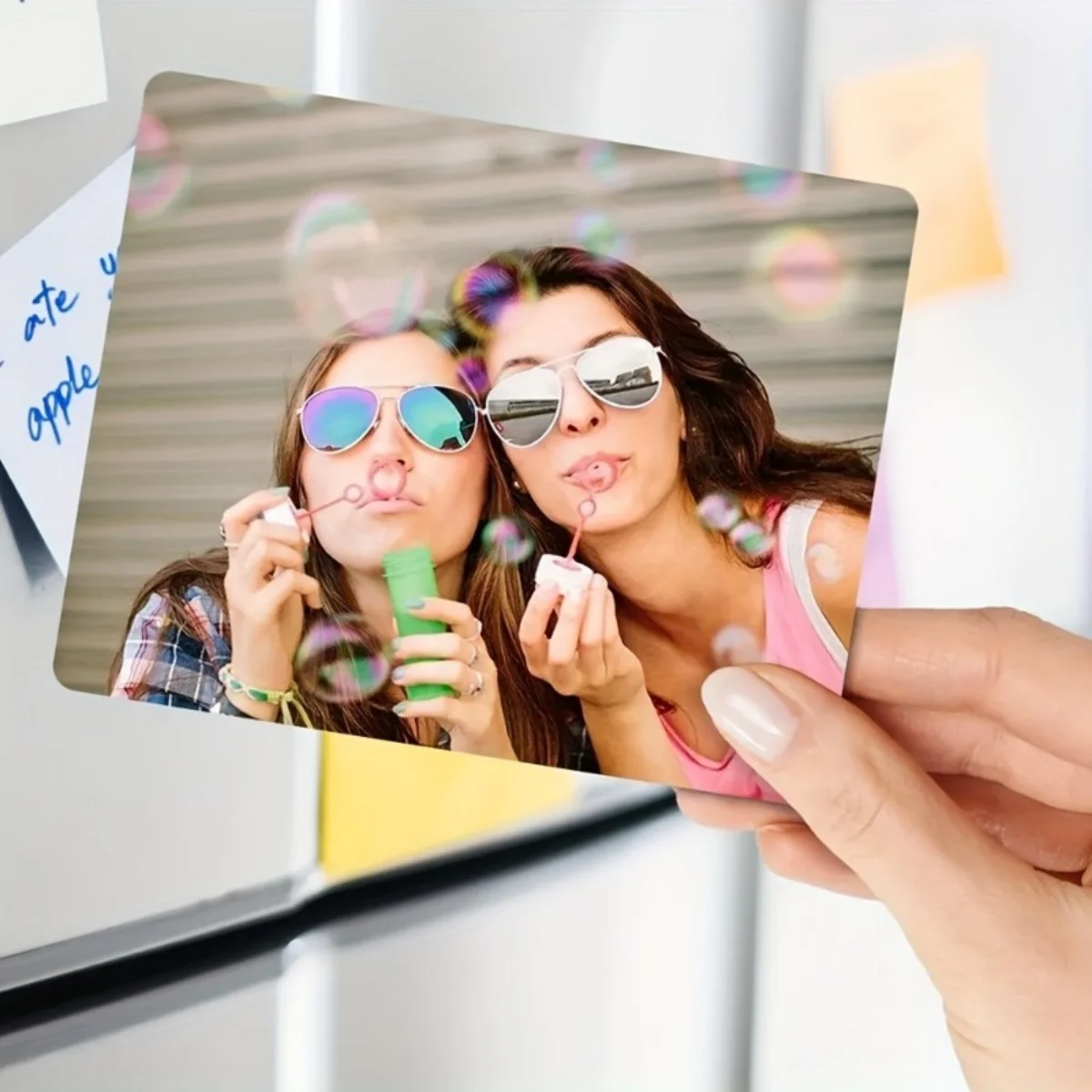 Create Custom Personalized Fridge Magnets Available in Various Sizes to Capture Life's Beautiful Moments—Perfect for Any Settin